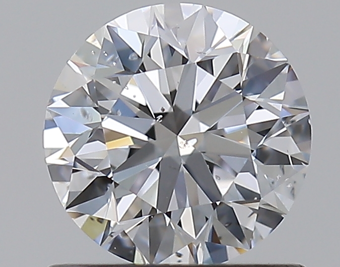 0.75 CaratD-SI2 EX Cut Round Diamond