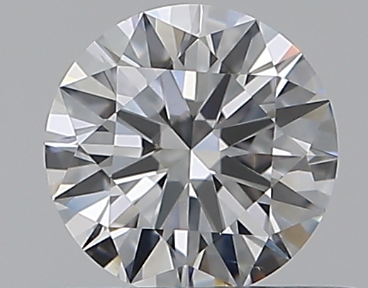 0.41 CaratF-SI1 EX Cut Round Diamond
