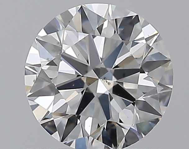 0.77 CaratG-SI1 EX Cut Round Diamond