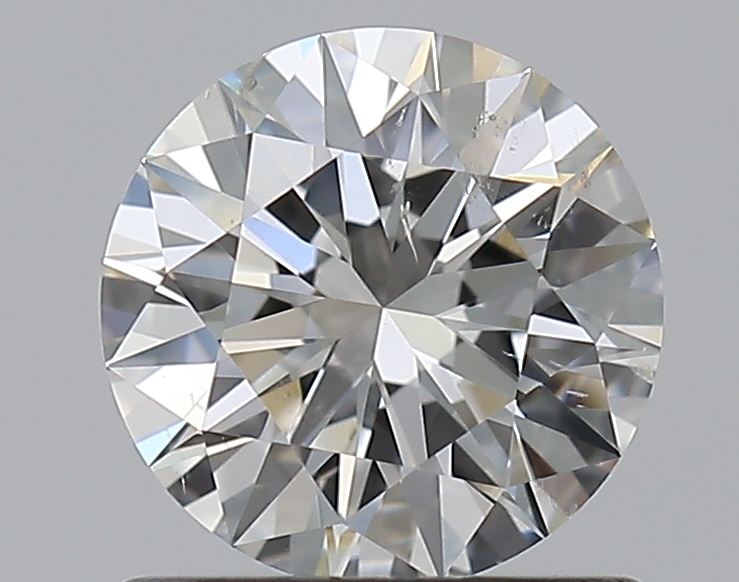 0.81 CaratI-SI2 EX Cut Round Diamond