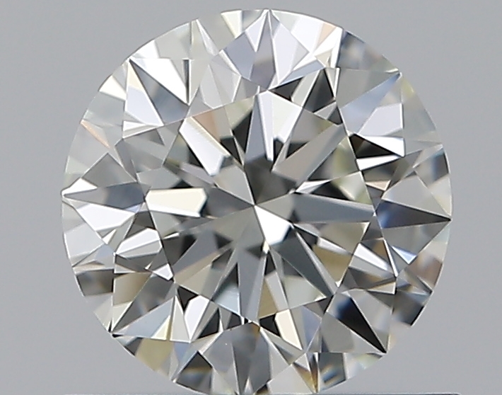 0.7 CaratI-VS1 EX Cut Round Diamond