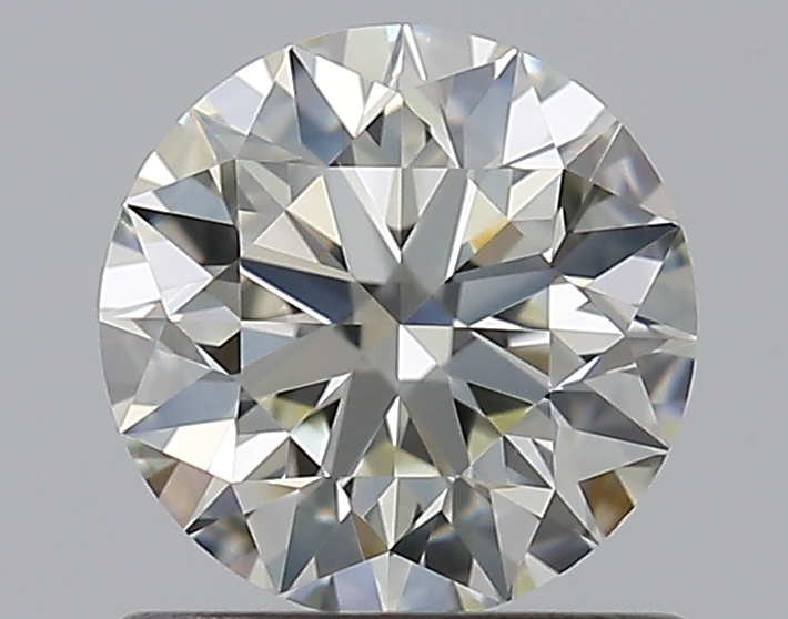 0.77 CaratK-VVS2 EX Cut Round Diamond