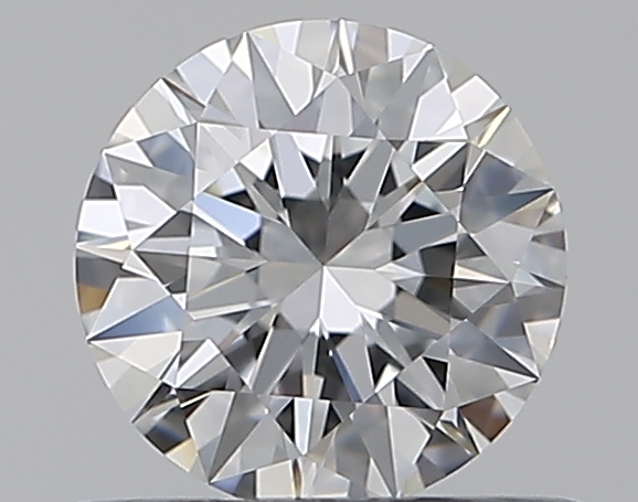 0.5 CaratF-VVS1 EX Cut Round Diamond