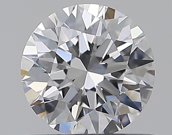 0.53 CaratD-VVS2 EX Cut Round Diamond