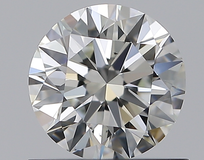 0.7 CaratJ-VS2 EX Cut Round Diamond