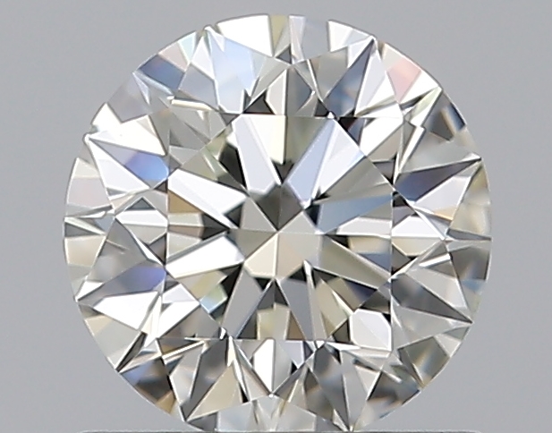 0.7 CaratJ-VS1 EX Cut Round Diamond