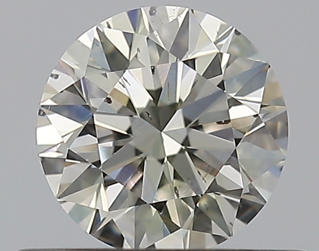 0.5 CaratH-SI2 EX Cut Round Diamond