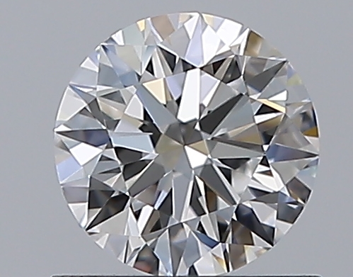 0.72 CaratE-VS1 EX Cut Round Diamond