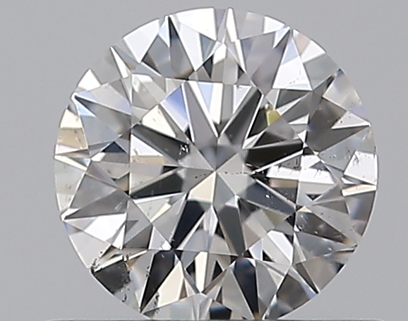 0.5 CaratF-SI2 EX Cut Round Diamond