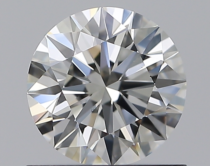 0.73 CaratJ-VS1 EX Cut Round Diamond