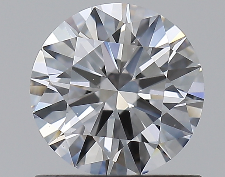 0.8 CaratD-VS2 EX Cut Round Diamond