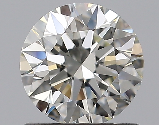 0.77 CaratK-VVS1 EX Cut Round Diamond
