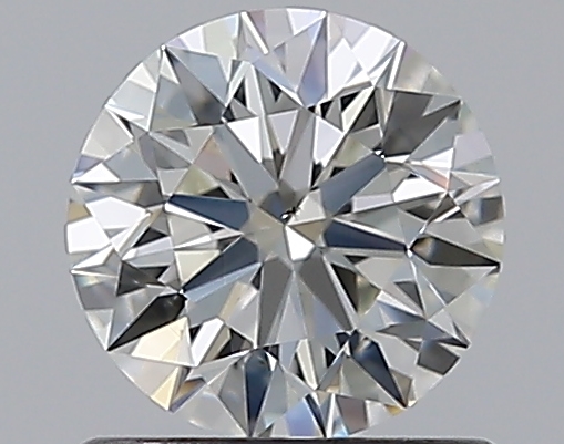 0.8 CaratJ-VS2 EX Cut Round Diamond