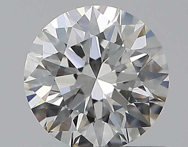0.55 CaratI-SI1 EX Cut Round Diamond