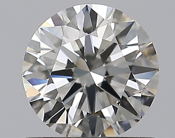 0.65 CaratJ-VS2 EX Cut Round Diamond