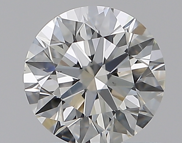 0.52 CaratI-SI1 EX Cut Round Diamond