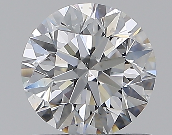 0.8 CaratF-SI2 EX Cut Round Diamond