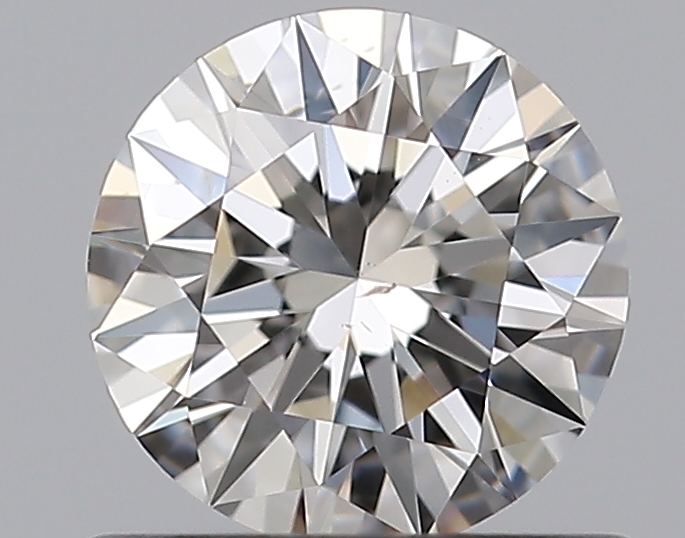 0.58 CaratG-SI1 EX Cut Round Diamond