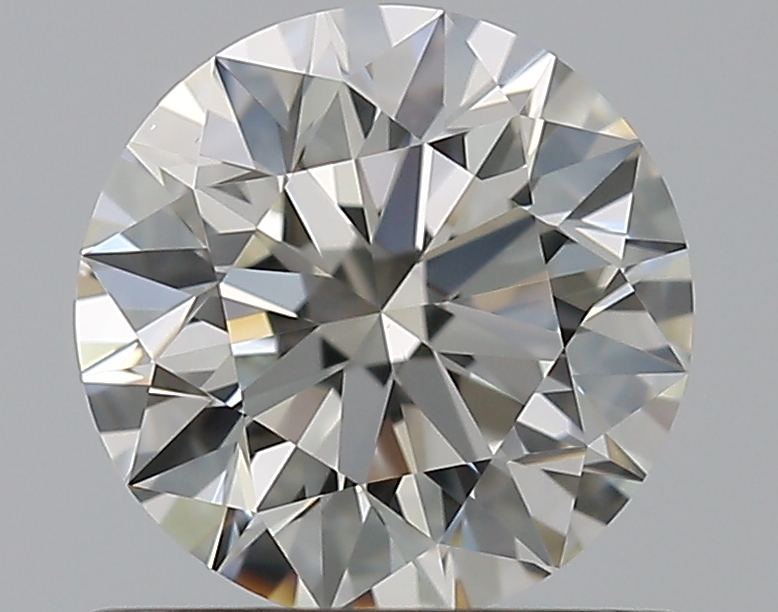 0.9 CaratJ-VVS2 EX Cut Round Diamond