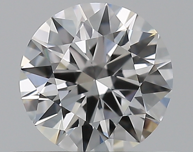 0.5 CaratD-VS1 EX Cut Round Diamond