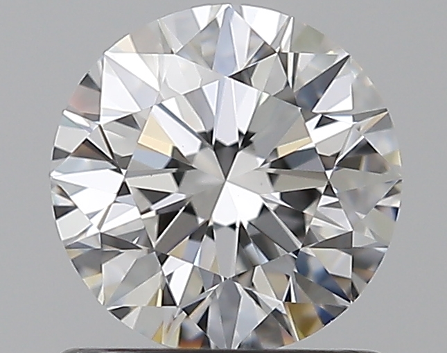 1 CaratE-VVS2 EX Cut Round Diamond