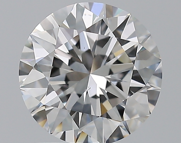 1.51 CaratF-VS2 EX Cut Round Diamond