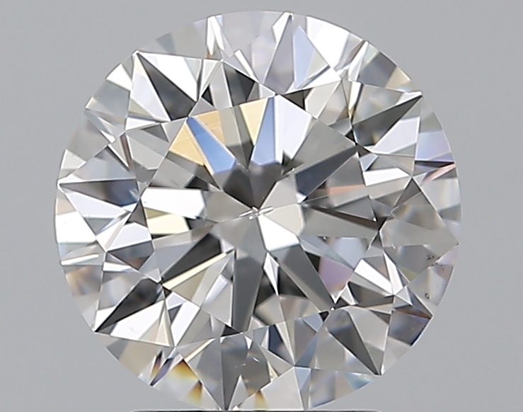 2.52 CaratE-SI1 EX Cut Round Diamond