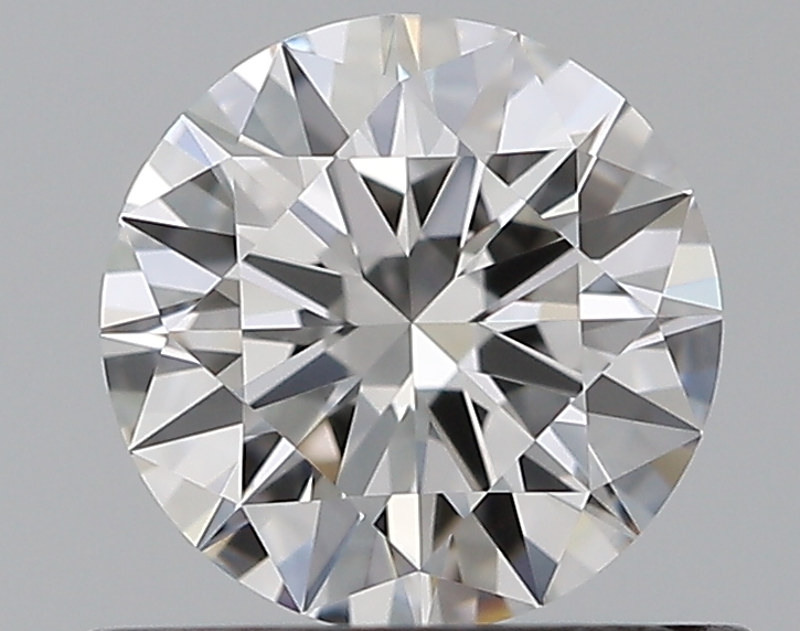 0.61 CaratE-VVS2 EX Cut Round Diamond
