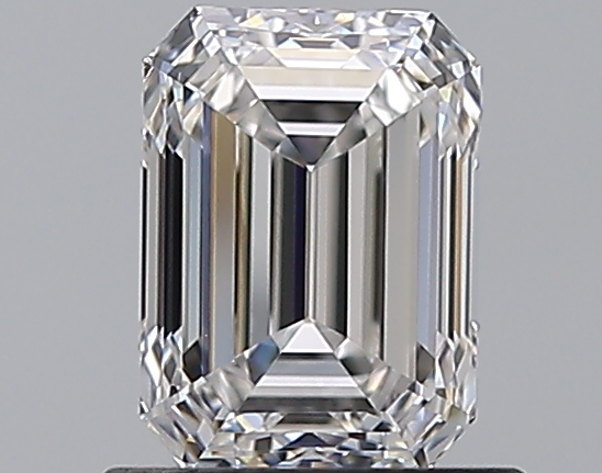 1 CaratE-VVS2 - Cut Emerald Diamond