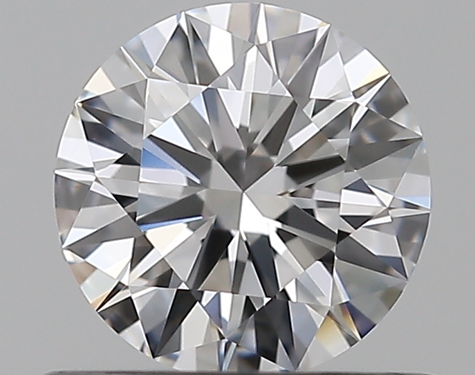 0.58 CaratD-VVS2 EX Cut Round Diamond
