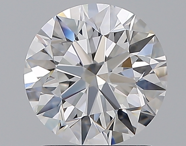 1.71 CaratE-VVS2 EX Cut Round Diamond