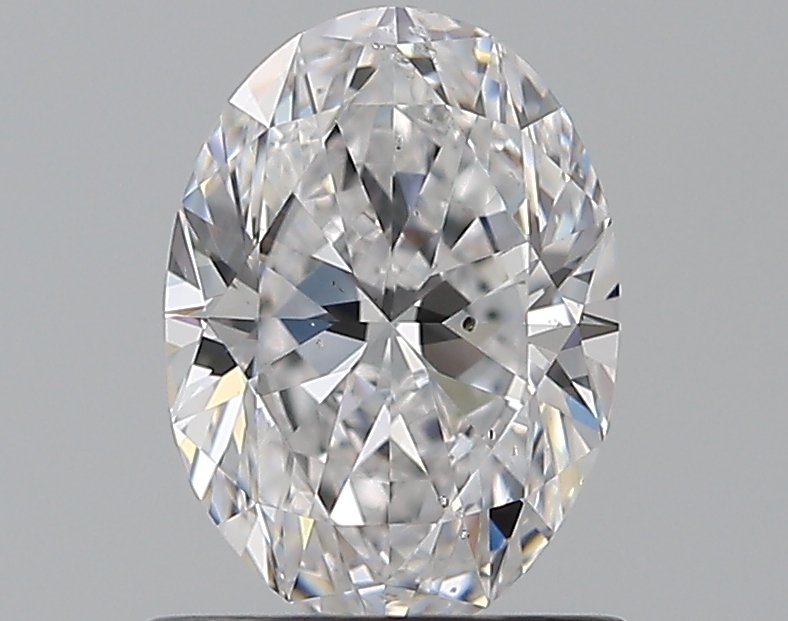 0.96 CaratD-SI1 - Cut Oval Diamond
