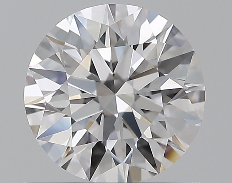 0.7 CaratD-VVS1 EX Cut Round Diamond