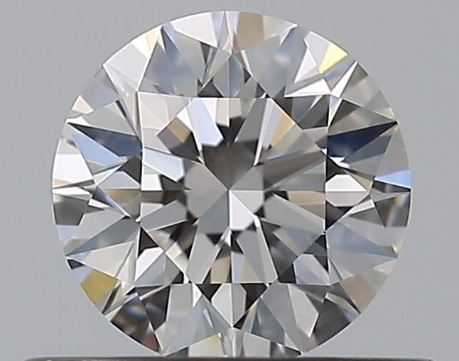 0.5 CaratF-VS1 EX Cut Round Diamond