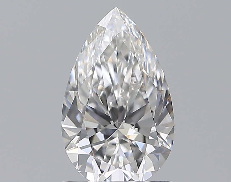 0.9 CaratF-VS2 - Cut Pear Diamond