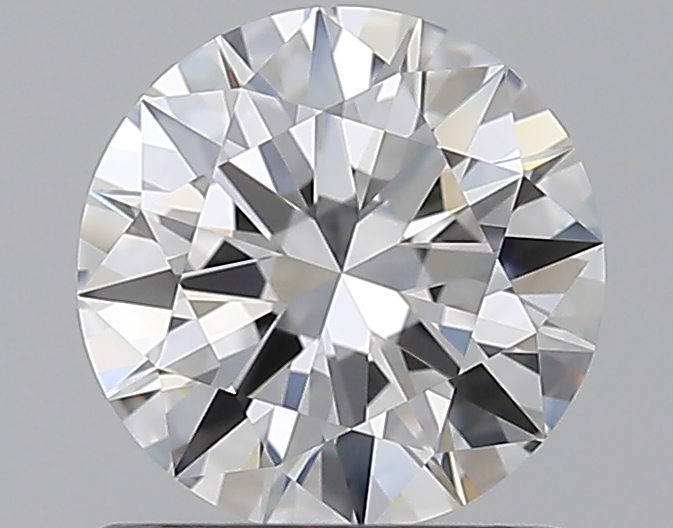 1 CaratD-VVS2 EX Cut Round Diamond