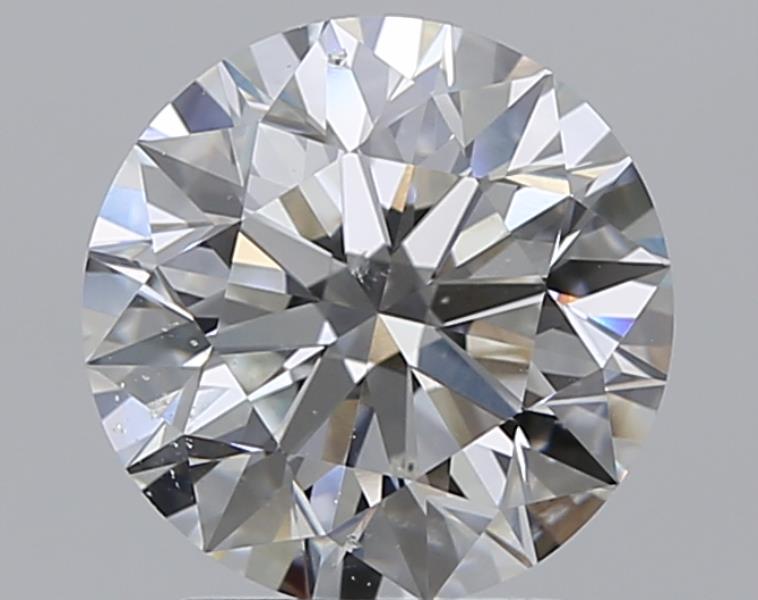 2 CaratF-SI1 EX Cut Round Diamond