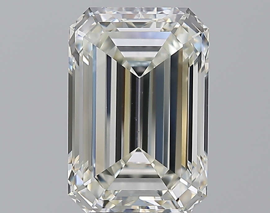 3.12 CaratJ-VS1 - Cut Emerald Diamond