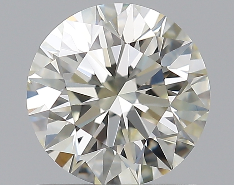 0.91 CaratL-VVS1 EX Cut Round Diamond