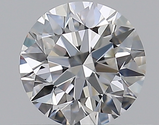 0.41 CaratF-VVS2 EX Cut Round Diamond