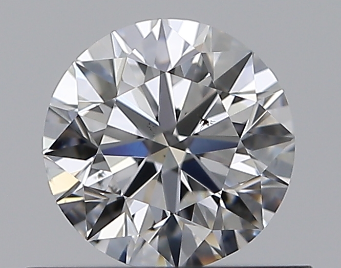 0.52 CaratF-SI1 EX Cut Round Diamond
