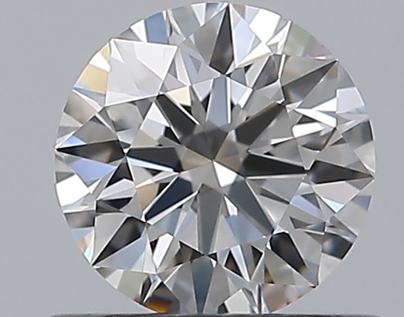 0.53 CaratE-VVS1 EX Cut Round Diamond
