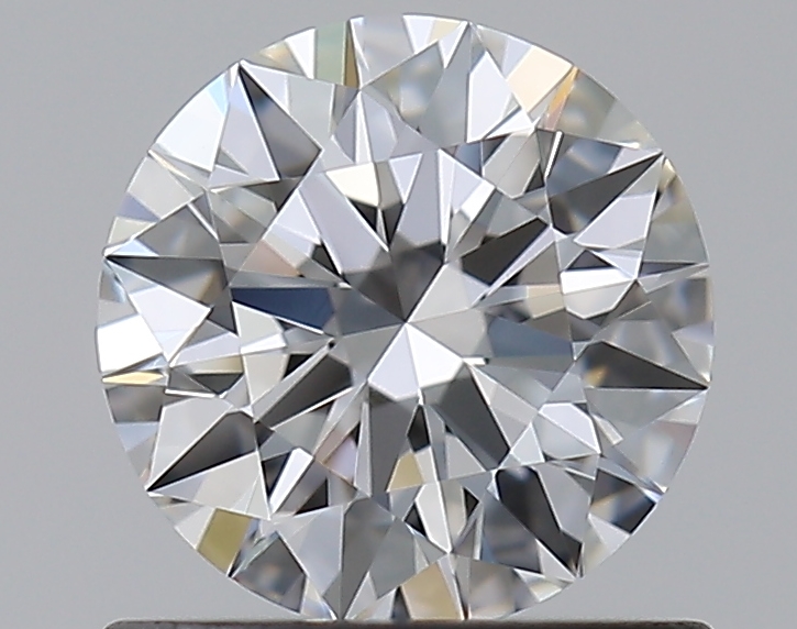 0.77 CaratE-VVS1 EX Cut Round Diamond