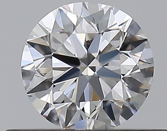 0.37 CaratF-IF EX Cut Round Diamond