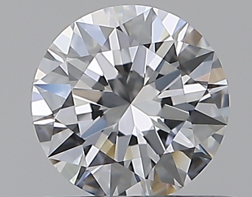 0.46 CaratD-VVS2 EX Cut Round Diamond