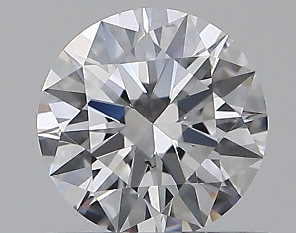 0.48 CaratD-SI1 EX Cut Round Diamond