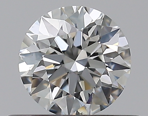 0.38 CaratH-SI1 EX Cut Round Diamond