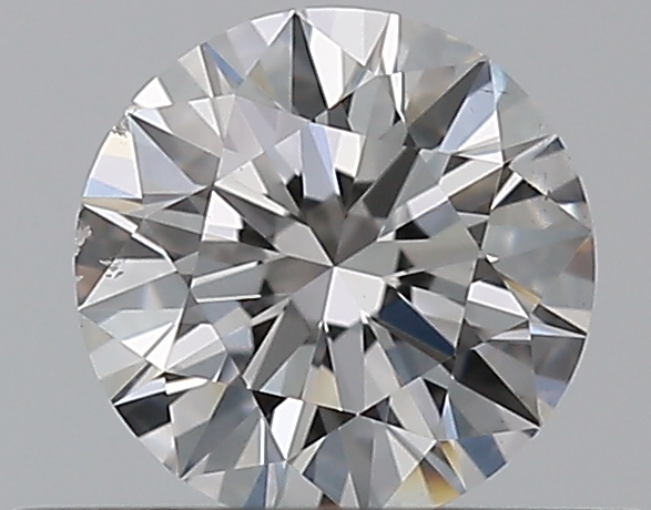 0.37 CaratE-SI1 EX Cut Round Diamond