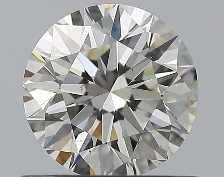 0.7 CaratJ-VS2 EX Cut Round Diamond