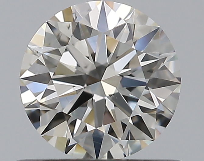 0.51 CaratJ-VS2 EX Cut Round Diamond